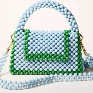 Kate Spade New York x Target - Beaded Crossbody -  Blue/Green -  NWT